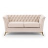 Chesterfield Sofa 2 osobowa Pikowana Derby Bis