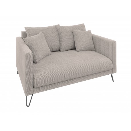 Sofa 2 osobowa Freya wysokie nóżki