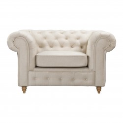Chesterfield Fotel Pikowany LAURA