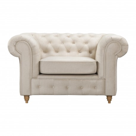 Chesterfield Fotel Pikowany LAURA